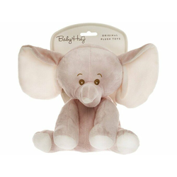 Baby Hug slonček roza 23cm, ropotulja