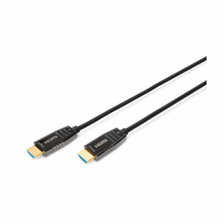 Digitus HDMI 2.1 AOC hibridni optički kabel, Tip AM/M, 20m, UHD 8K@60Hz, CE, zlatni, bl