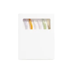 MHOME Set slamica 20cm/6 kos/borosilikatno steklo, (5000214547)