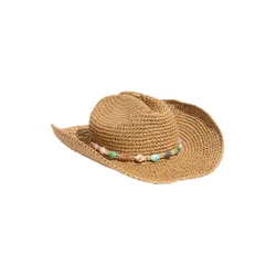 Lipsy Kapa Raffia svetlo bež