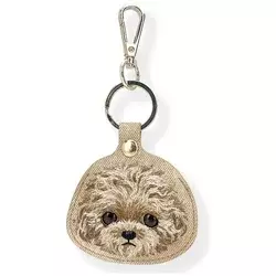 NIMMY Big Eyed Pet 2.0 Futrola/Privjesak za ključeve za AirTag lokator - smeđa