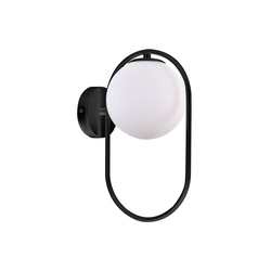 Cordel Wall Lamp 1X28W G9 Black Ring