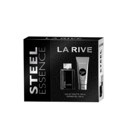 LA RIVE - Set STEEL ESSENCE EDT 100ml/SG 100ml