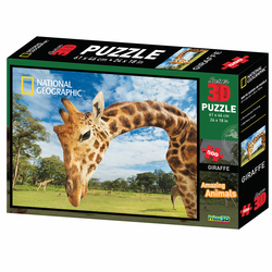 Sestavljanka - puzzle 3D žirafa 61 x 46cm 500kos