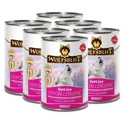 WOLFSBLUT VetLine Hypoallergenic 6 x 395 g