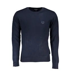 GIAN MARCO VENTURI MEN'S BLUE SWEATER