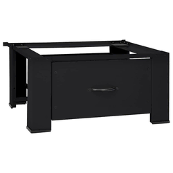 Pedestal za perilicu rublja Crna 64 x 55 x 32,5 cm Čelik