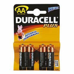 DURACELL baterija LR6 PLUS BLISTER 4 K AA
