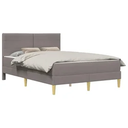 Vidaxl Konstrukcija postelje Taupe 120 x 190 cm Poliester