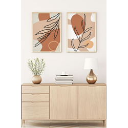 Wallity Uramljena slika Huhu60, 35x50 cm , 2 dela