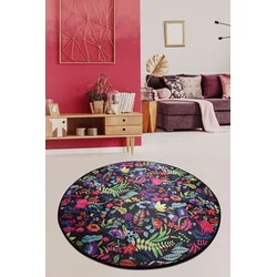 Conceptum Hypnose Tepih Pictura, O100cm, Crni