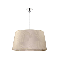 Duolla - Luster na sajli TENOR 1xE27/40W/230V pr. 60 cm bela/listovi