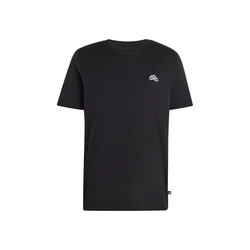 ADIDAS SPORTSWEAR Majica SLIDE črna/bela