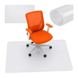 Zaščitna podloga pod stol 90x130cm mlečna 82511
