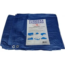 shumee Modra zaščitna ponjava 8x12 m (70 g/m2)