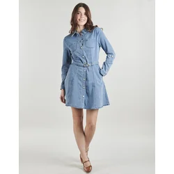 Morgan Srajčna obleka denim