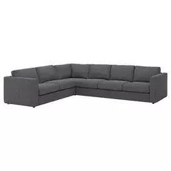 VIMLE Ugaona sofa, 5-sed, Gunnared zagasitosiva