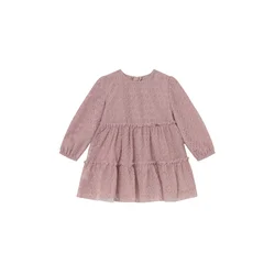 Mayoral Elegantna obleka 2907 Roza Regular Fit