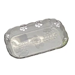 Steklena skleda KRYSTAL 19x12x2cm plastika