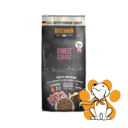 BELCANDO Finest Croc 1kg, Super Premium Granule za Odrasle pse, Ukus Živina