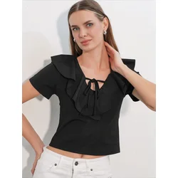 Bigdart Top Crop Top črna