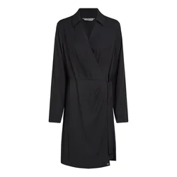 TOMMY HILFIGER Obleka črna