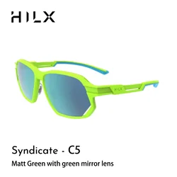 Hilx Unisex naočare za sunce, Zelene