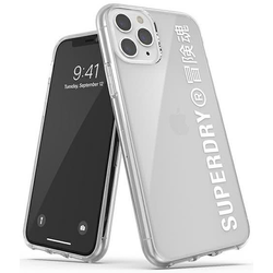 SuperDry Snap iPhone 11 Pro Max Clear Case biely/white 41580 (SUP000016)