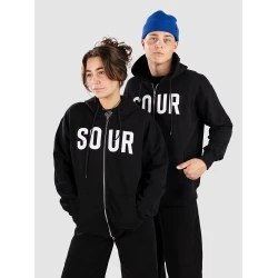 Sour Solution Army Zip moški pulover s kapuco black