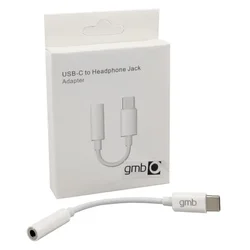 Gembird CCA-UC3,5F-01-DAC Adapter za povezivanje slušalica sa Tip- C na 3.5mm, Beli