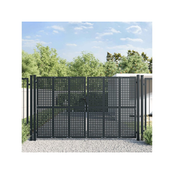 Vrtna vrata antracit boje 300x200 cm čelik