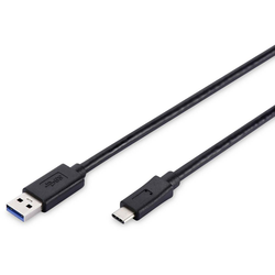 Kabl USB A - USB C Digitus 3.0 AK-300136-018-S 1.8m