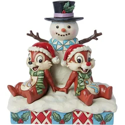 Akciona figura Chip n Dale Snowman Figurine 065787