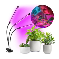Brilagi-LED prigušiva lampa sa klipom za uzgoj biljaka VITABLOOM 3xLED/10W/230V