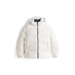 Tommy Jeans Prehodna jakna Essential bela
