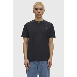 FRED PERRY CREPE MAJICA BLACK