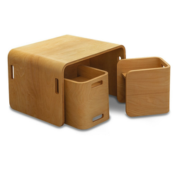 HANAH HOME Dečiji sto i stolice Flexy Table Set