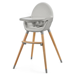 KINDERKRAFT Stolica za hranjenje Fini2 Siva
