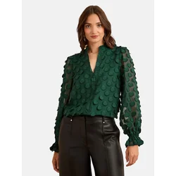 love & roses Bluza temno zelena