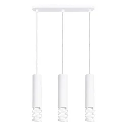 Sollux SL.1693 - Luster na sajli LIRO 3xGU10/10W/230V bela