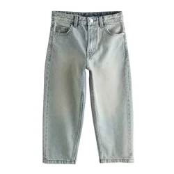 Next Kavbojke Authentic pesek/moder denim