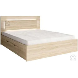Postelja Fino 160x200 cm – sonoma hrast