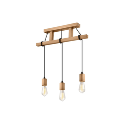 Luster na sajli LEON 3xE27/60W/230V