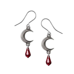 Uhani ALCHEMY GOTHIC - Tears Of The Moon-Hunters Tear - E477R