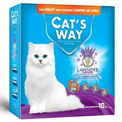 Cats Way posip za mačke Box Lavander 10l