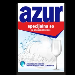 AZUR salt so za omekšavanje vode kod mašinskog pranja posuđa kutija 1.5 kg
