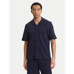 Guess Srajca M6GP10 K3079 Mornarsko modra Regular Fit