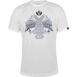 011Shop Muška majica kratkih rukava Vizantija, Bela