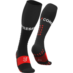 Compressport Full nogavice Run T2 Črna
