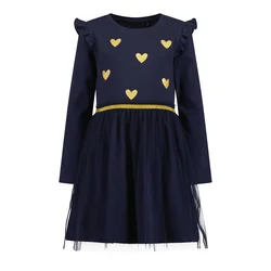 BLUE SEVEN Obleka temno modra